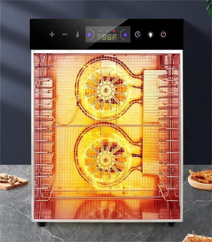 12 Tray Food Dehydrator (Touchscreen) (5)