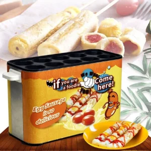10 Hole Egg Roll Machine