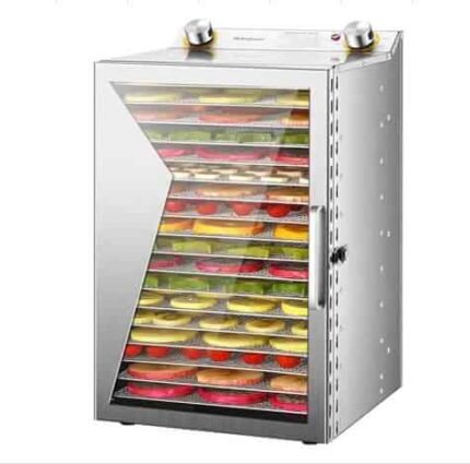 18 Tray Food Dehydrator Knob Control