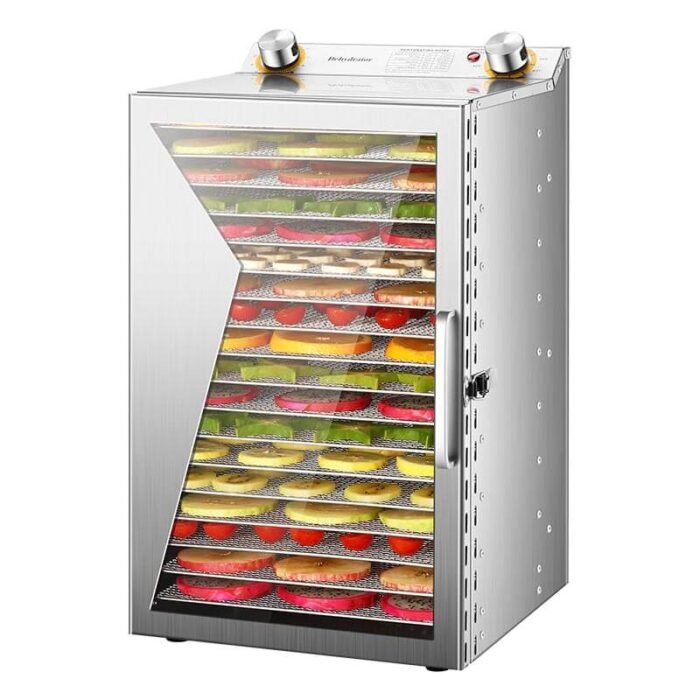 18 Tray Food Dehydrator Knob Control (2)