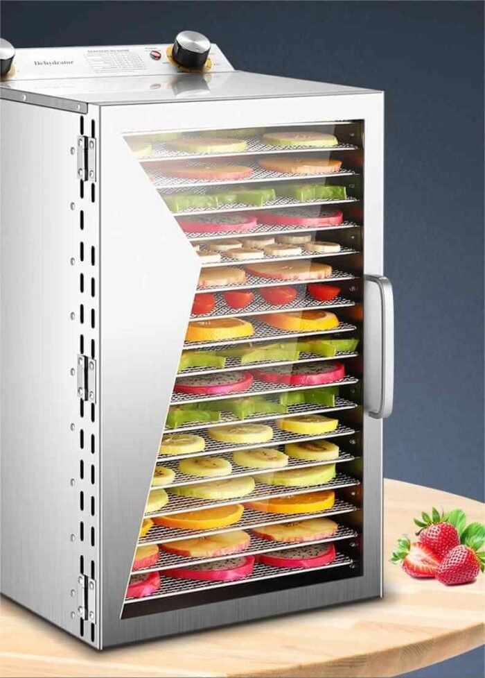 18 Tray Food Dehydrator Knob Control (3)