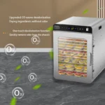 16 Tray Food Dehydrator with Touch Control & Ozone Function (3)