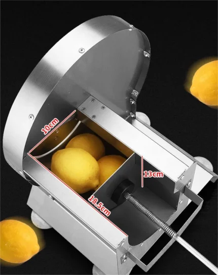 Commercial Stainless Steel Vegetable & Fruit Slicer (Manual) (5)