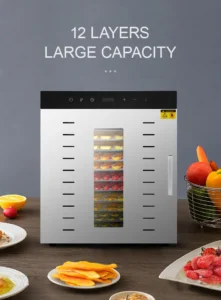 12 Tray Food Dehydrator With Touchscreen (AXM27) (6)